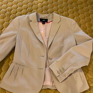 H&M Beige Blazer Size 10